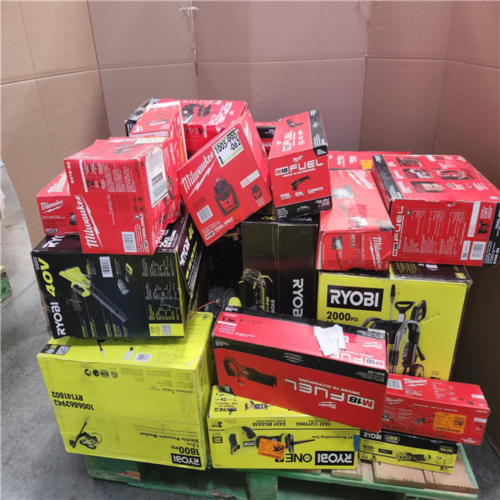 CALIFORNIA AS-IS TOOL PALLET