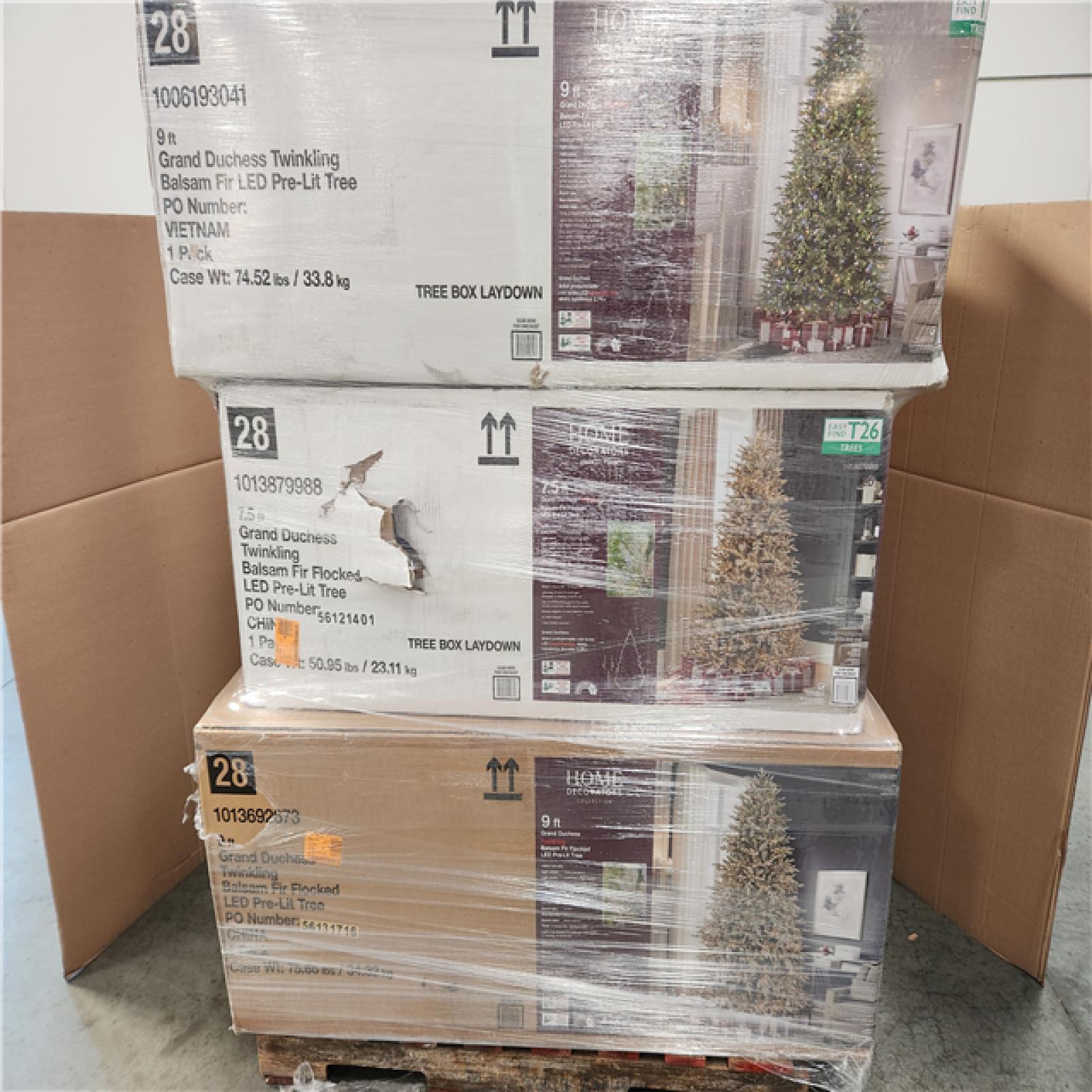 California AS-IS Holiday Pallet