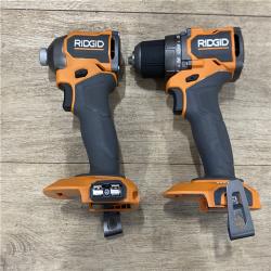 AS-IS RIDGID 18V SubCompact Brushless 2-Tool Combo Kit