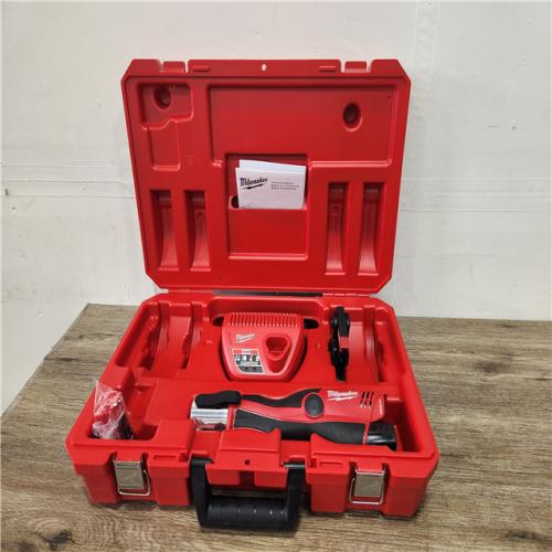Phoenix Location NEW Milwaukee M12 12-Volt Lithium-Ion Force Logic Cordless Press Tool Kit (1 Jaw Included) with Two 1.5 Ah Battery and Hard Case