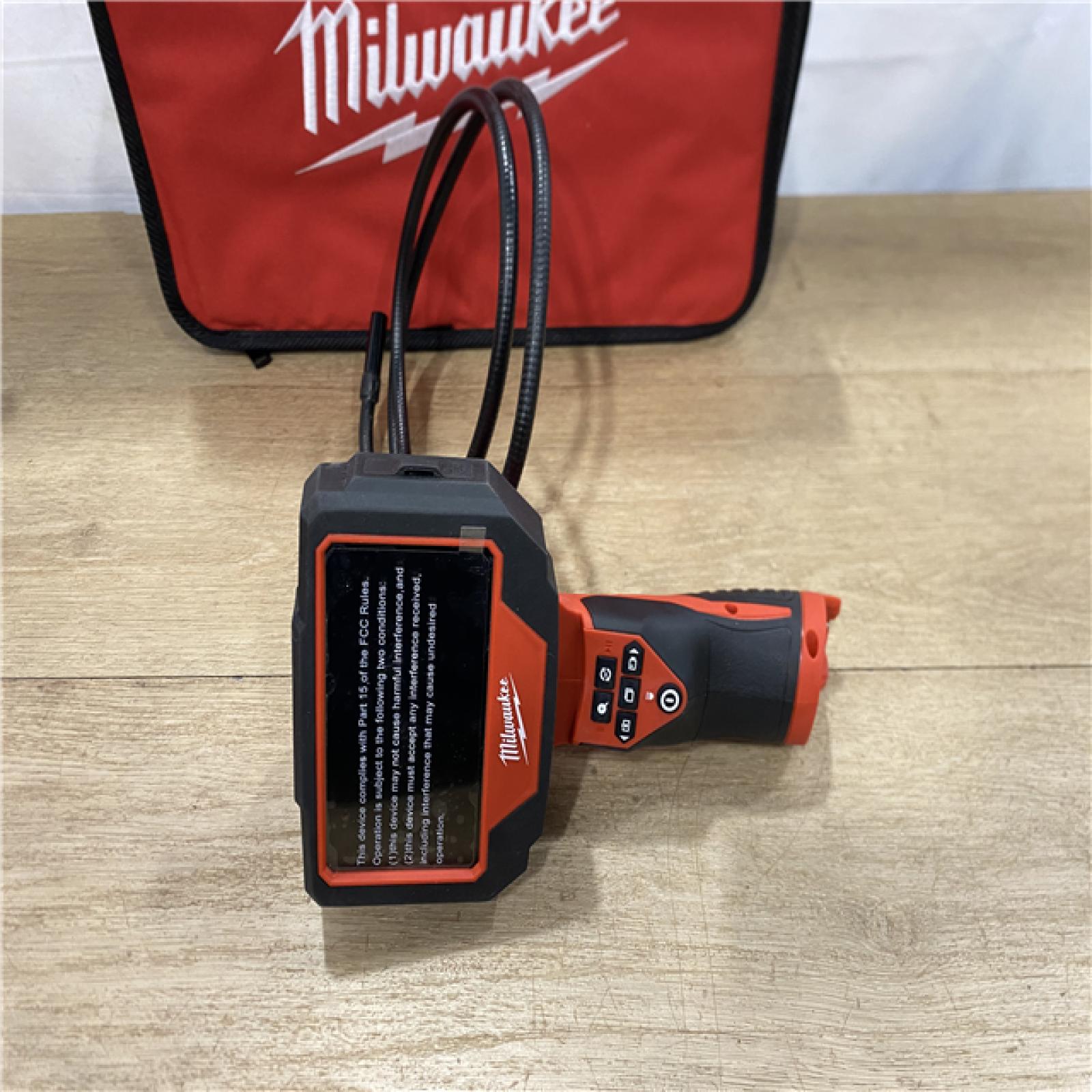 AS-IS Milwaukee 12V Lithium-Ion Cordless M-SPECTOR 360-Degree 4 ft. Inspection Camera Kit