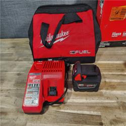 HOUSTON LOCATION - AS-IS Milwaukee M18 1/2 in. Cordless Brushless High Torque Impact Wrench Kit (Battery & Charger)