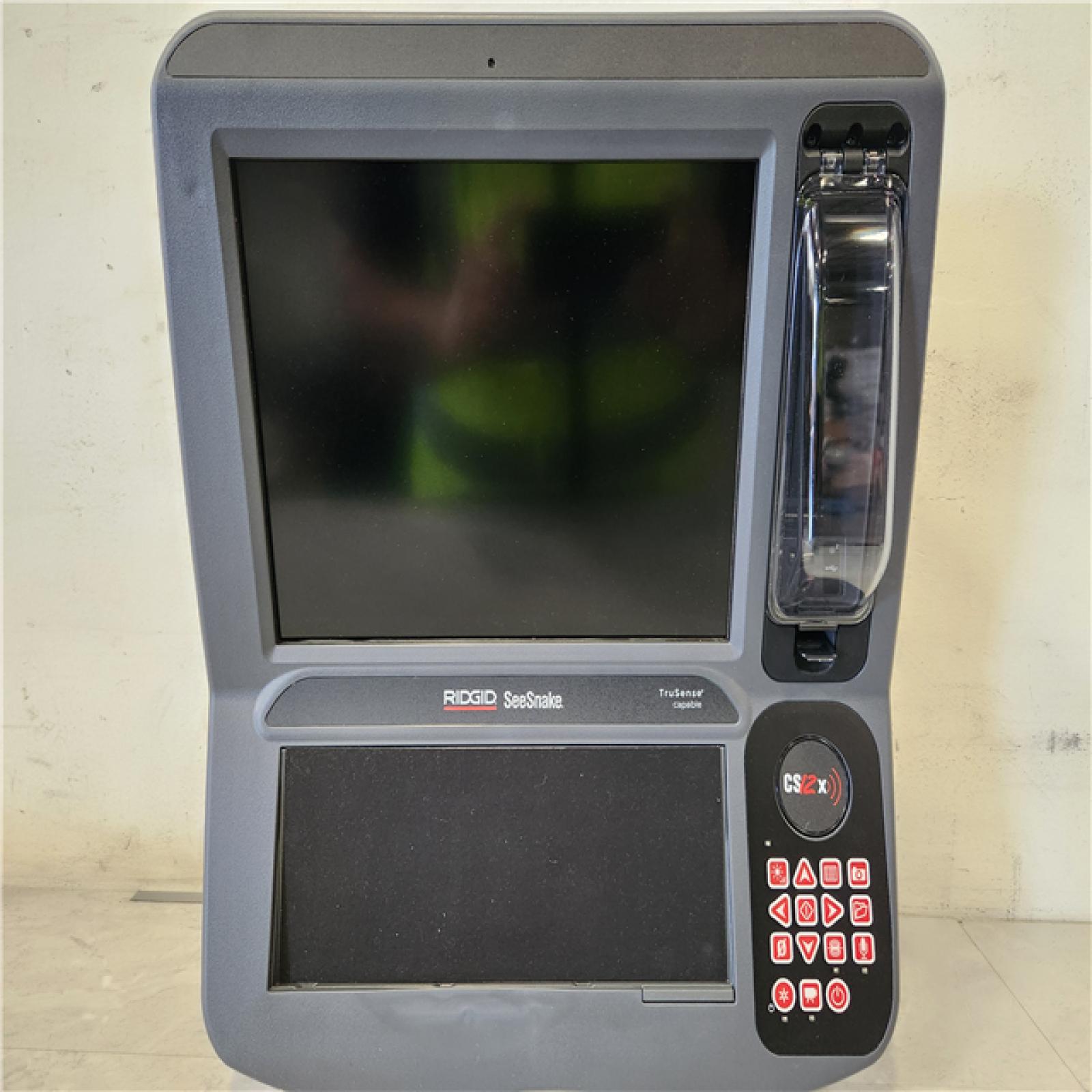 Phoenix AS-IS RIDGID SeeSnake CS12x Digital Recording/Reporting 12 in. Monitor for Sewer/Drain/Pipe Inspection Camera Reels  Wi-Fi Enabled