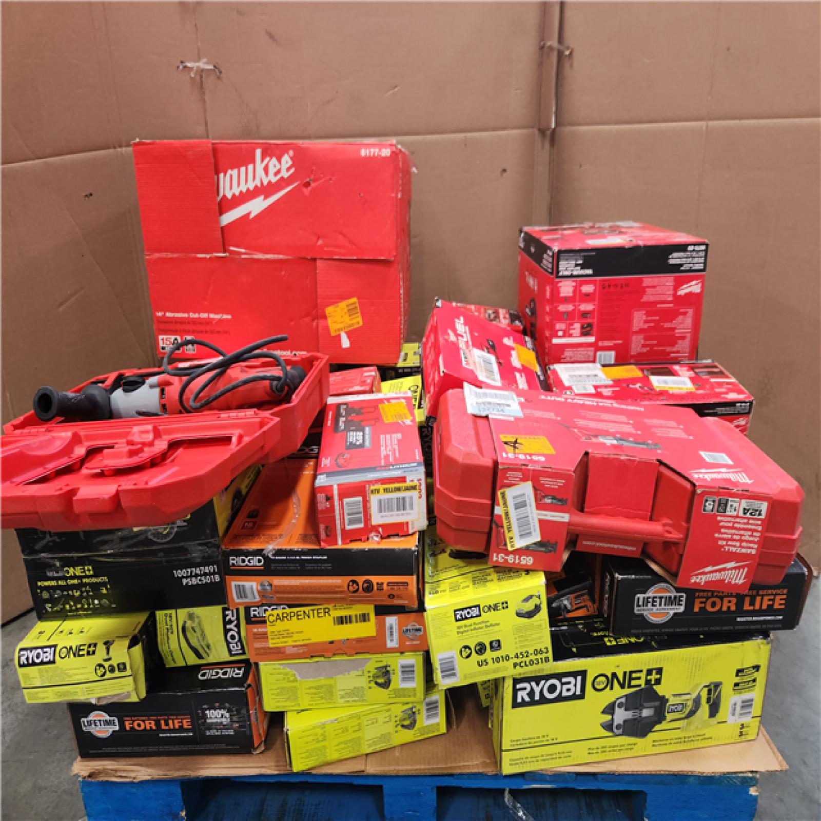 CALIFORNIA AS-IS TOOL PALLET