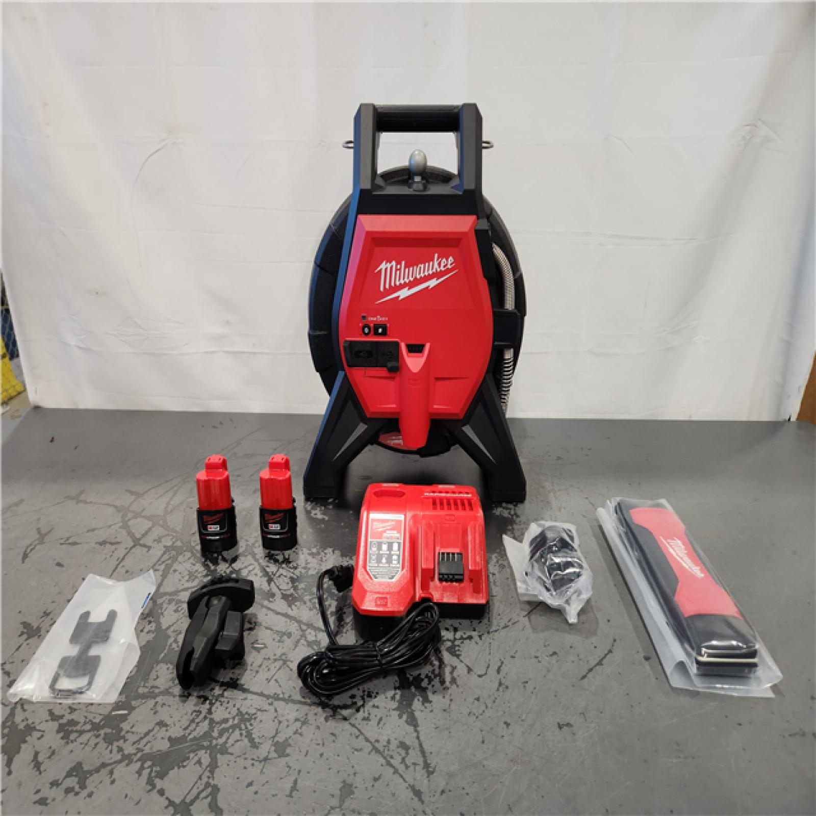 AS-IS- M12 12-Volt Lithium-Ion 85 Ft. High Flex Compact Inspection Camera Kit