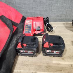 HOUSTON LOCATION - AS-IS MILWAUKEE 4 TOOL COMBO KIT W/ (2) BATTERY & CHARGER