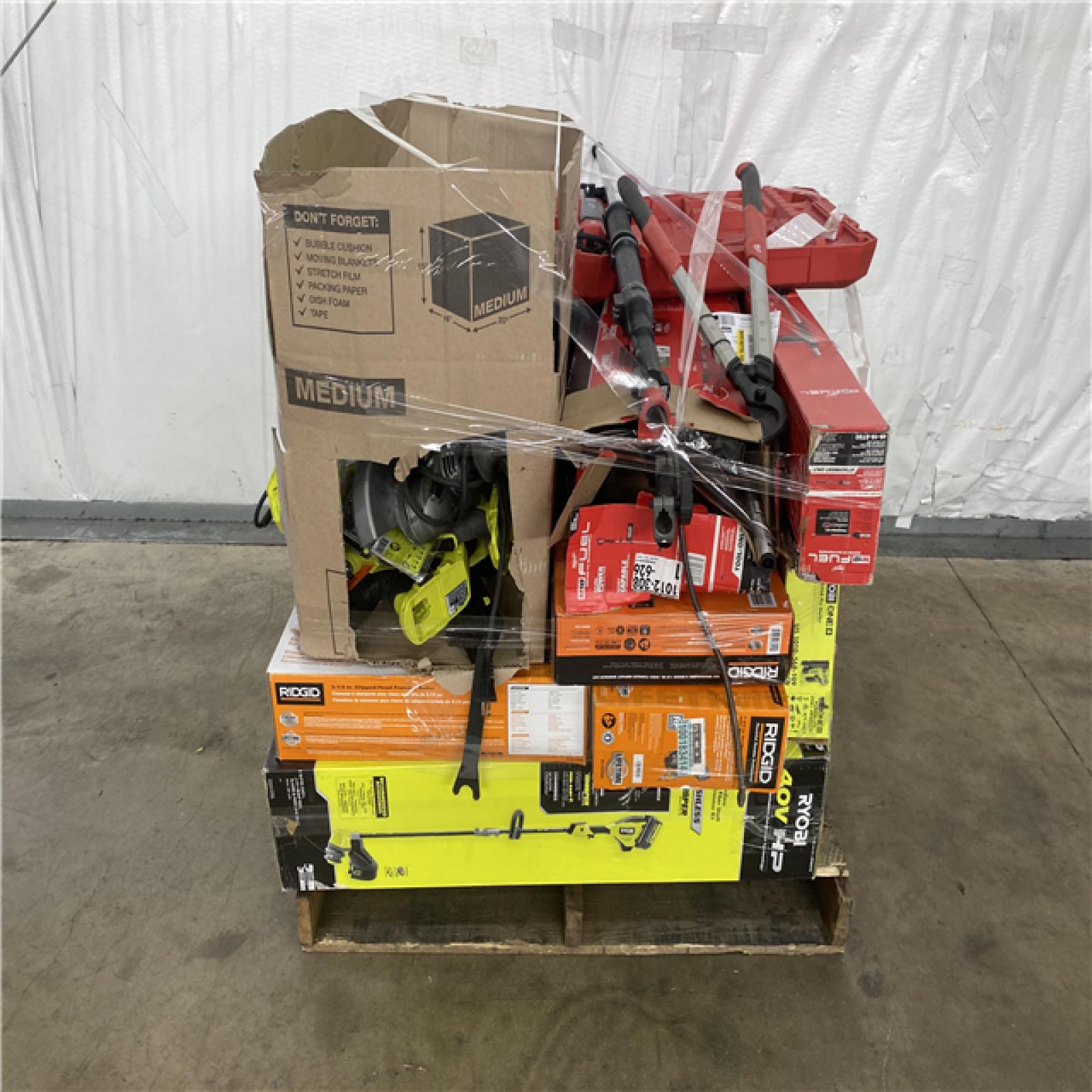 Houston Location - AS-IS Tool Pallet