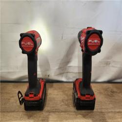 AS-IS- Milwaukee  FUEL 18V Lithium-Ion Brushless Cordless Hammer Drill and Impact Driver Combo Kit