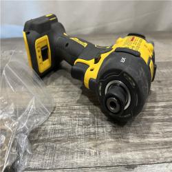 AS-IS DEWALT 20V XR Brushless Cordless 1/4 in. Quiet Hydraulic Impact Driver (Tool-Only)