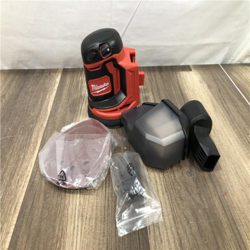 AS-IS Milwaukee M18 18V Lithium-Ion Cordless 5 in. Random Orbit Sander (Tool-Only)