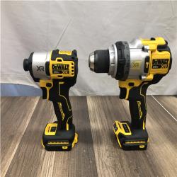 AS-IS DEWALT 20V XR Lithium-Ion Cordless Brushless 1/2 in. Drill/Driver Kit