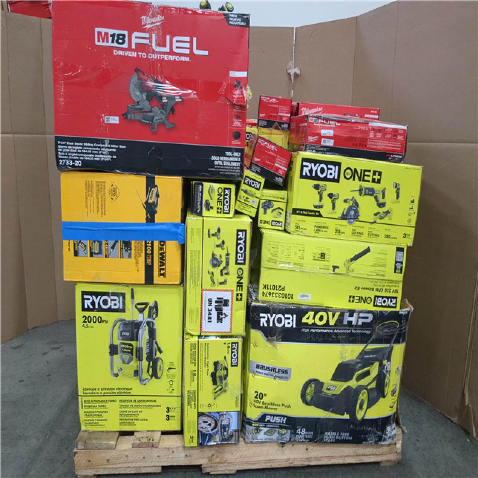 CALIFORNIA AS-IS TOOL PALLET