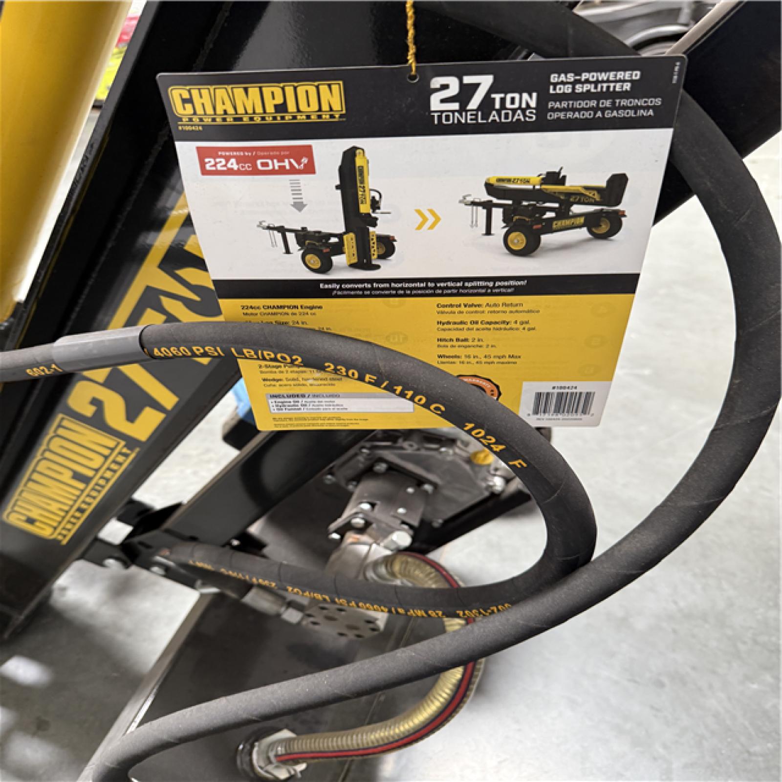 California AS-IS OUTDOOR POWER EQUIPMENT