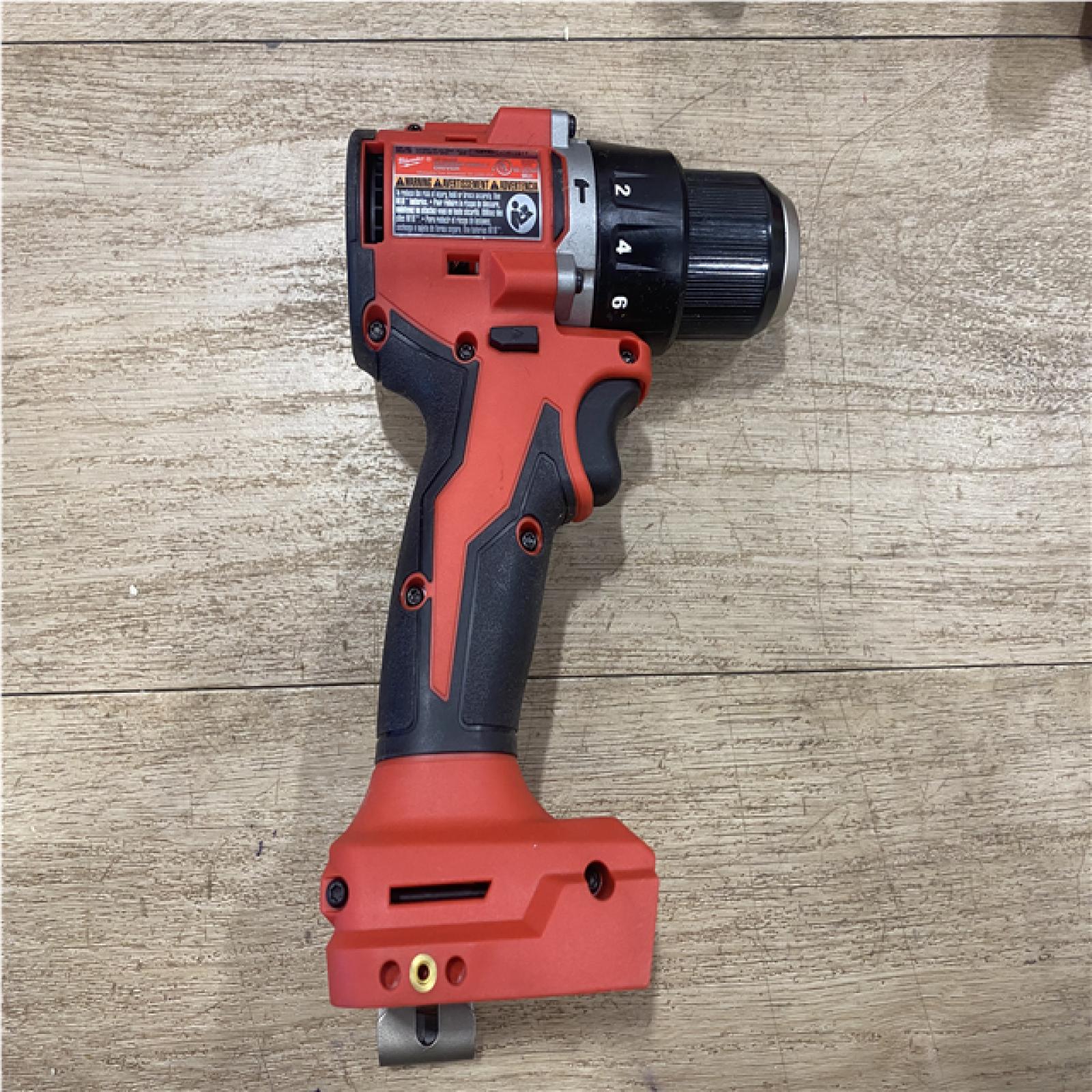 AS-IS Milwaukee 18-Volt Lithium-Ion Brushless Cordless Compact Hammer Drill/Impact Combo Kit