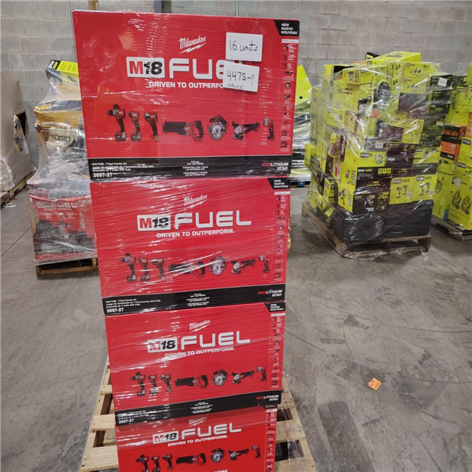 Pittston Location As-Is Power Tools Partial Truckload (10 pallets) 4475-A