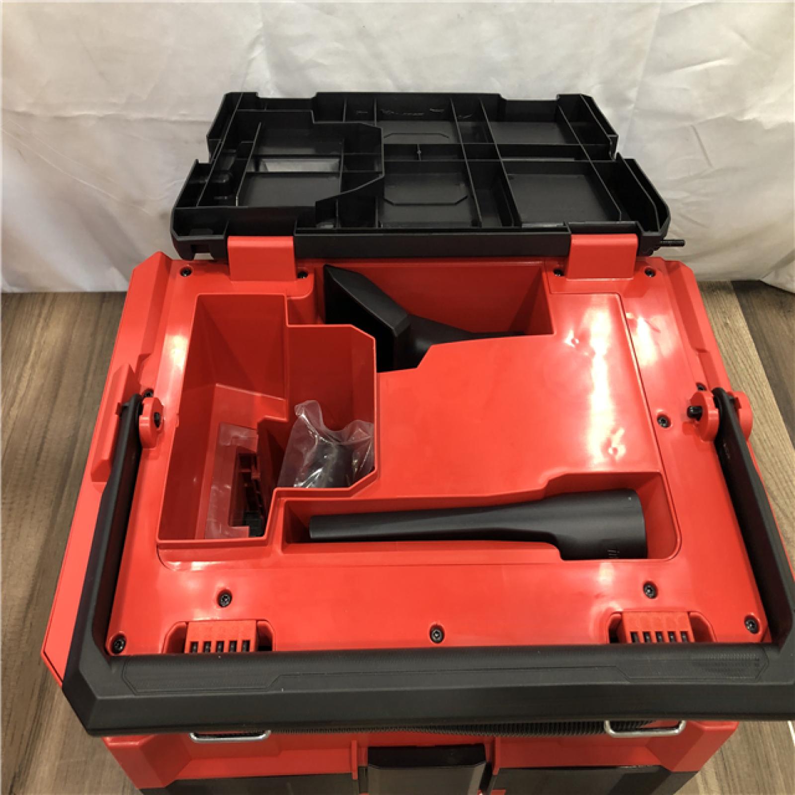 AS-IS Milwaukee FUEL PACKOUT 18-Volt Lithium-Ion Cordless 2.5 Gal. Wet/Dry Vacuum (Vacuum-Only)