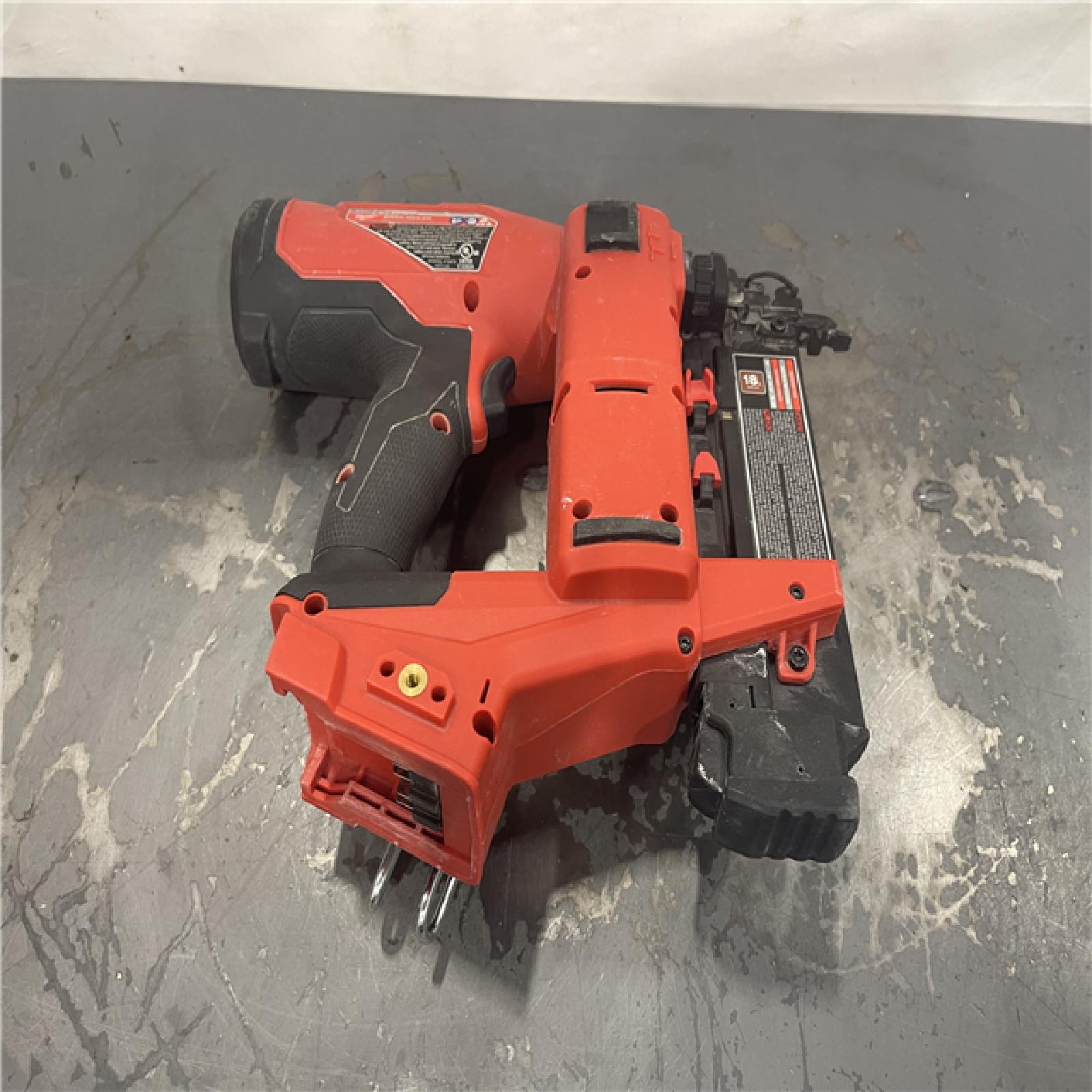 AS-IS- Milwaukee M18 FUEL 18 Gauge Brad Nailer (TOOL ONLY)