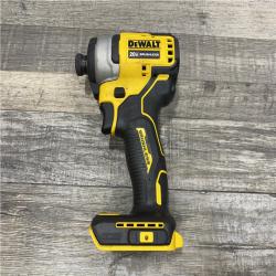AS-IS DEWALT Atomic 20V Max Lithium-Ion Brushless Cordless Compact 1/4 in. Impact Driver Kit
