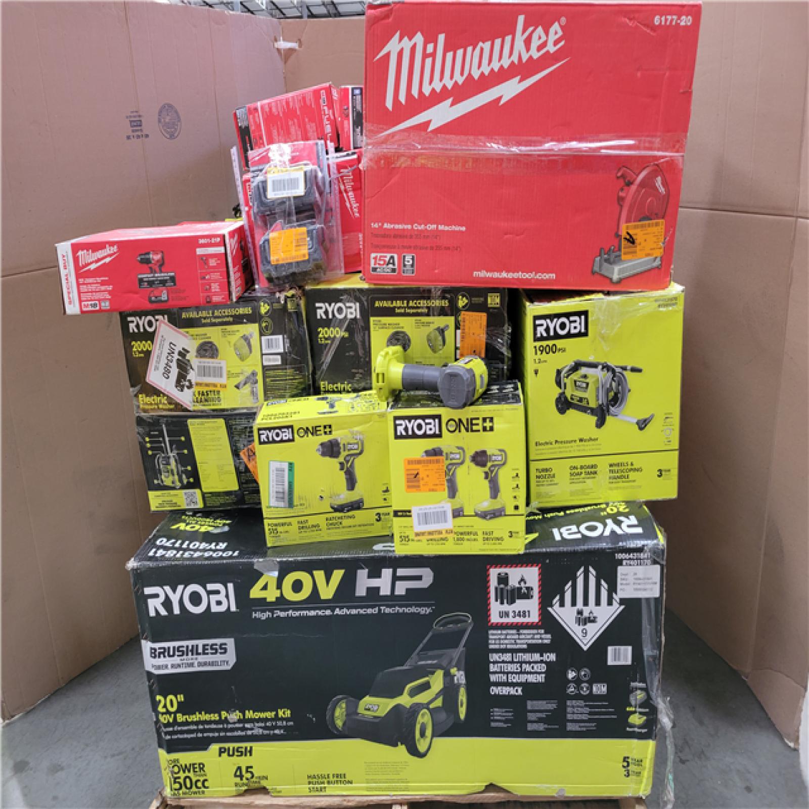 CALIFORNIA AS-IS TOOL PALLET