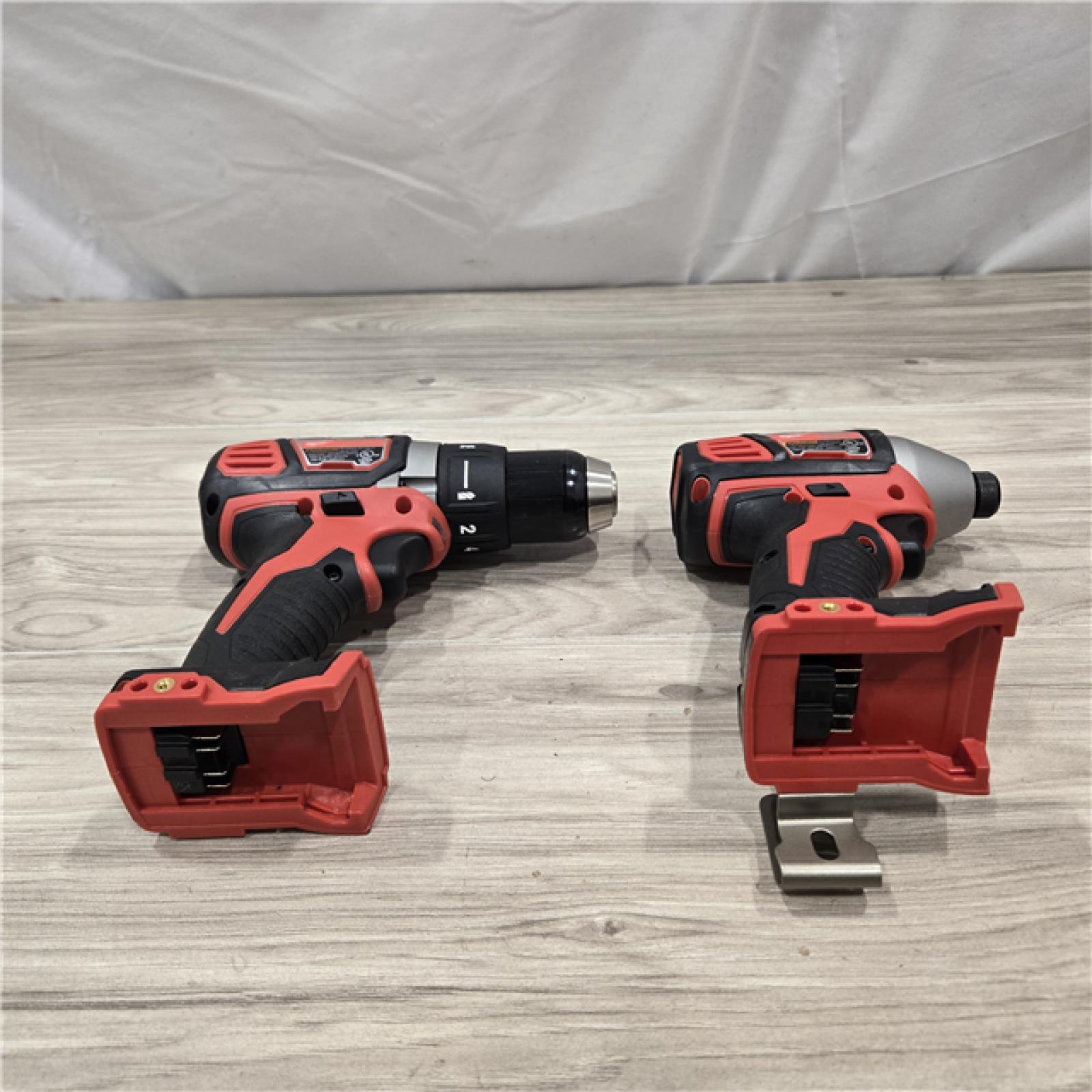 AS-IS Milwaukee 18V Cordless 2-Tool Drill/Driver and Impact Driver Kit