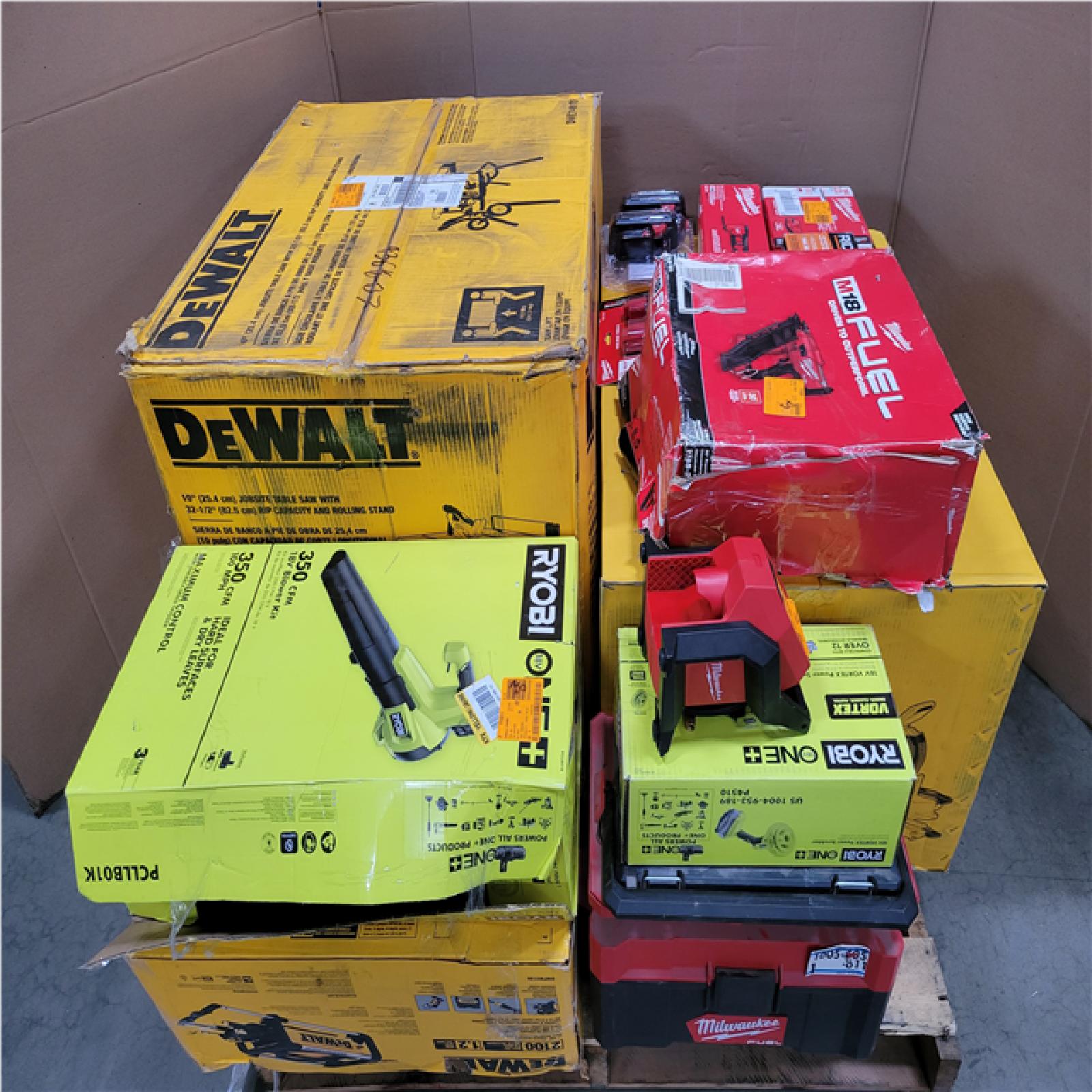CALIFORNIA AS-IS TOOL PALLET