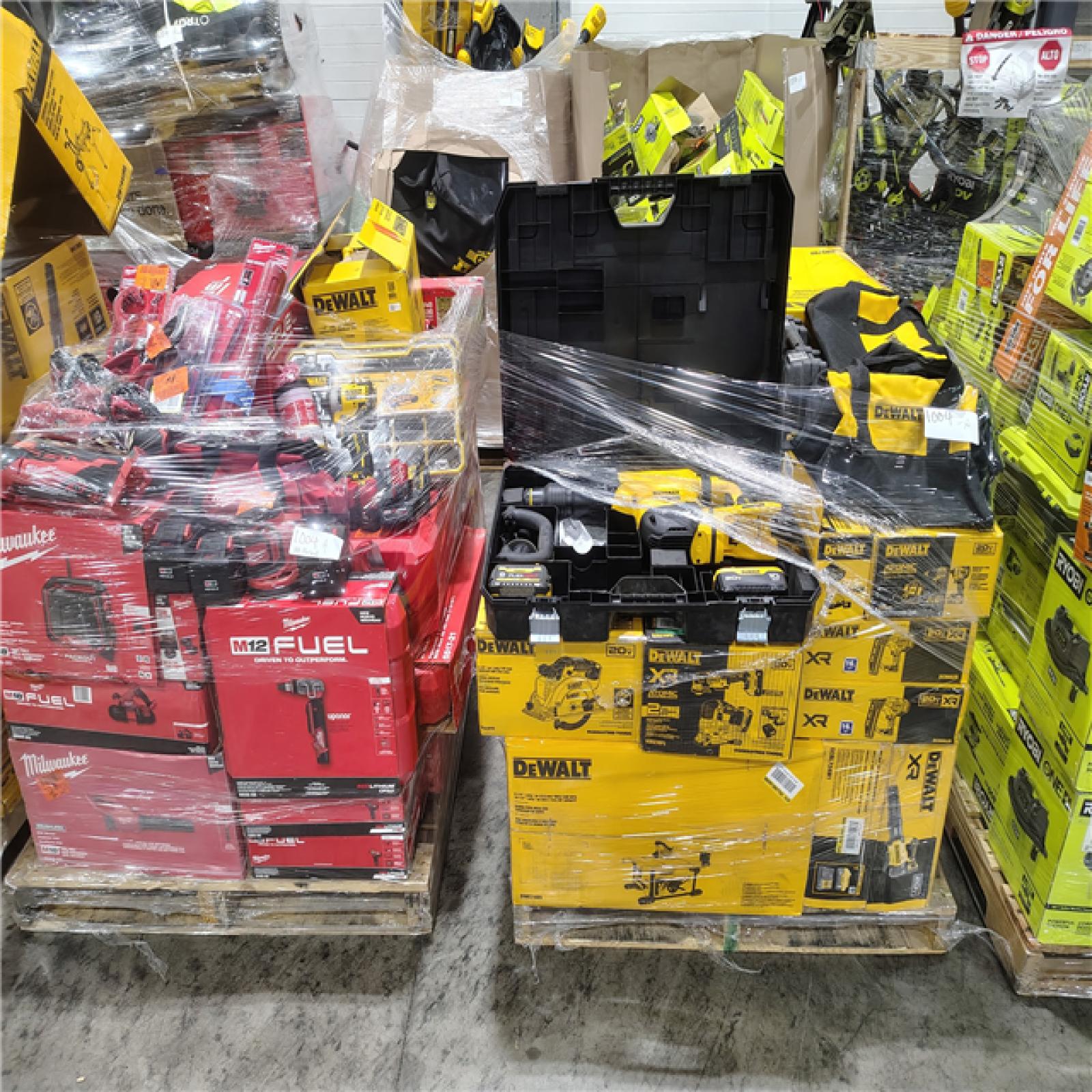Pittston Location As-Is Power Tools Partial Truckload (10 Pallets) 1004-A