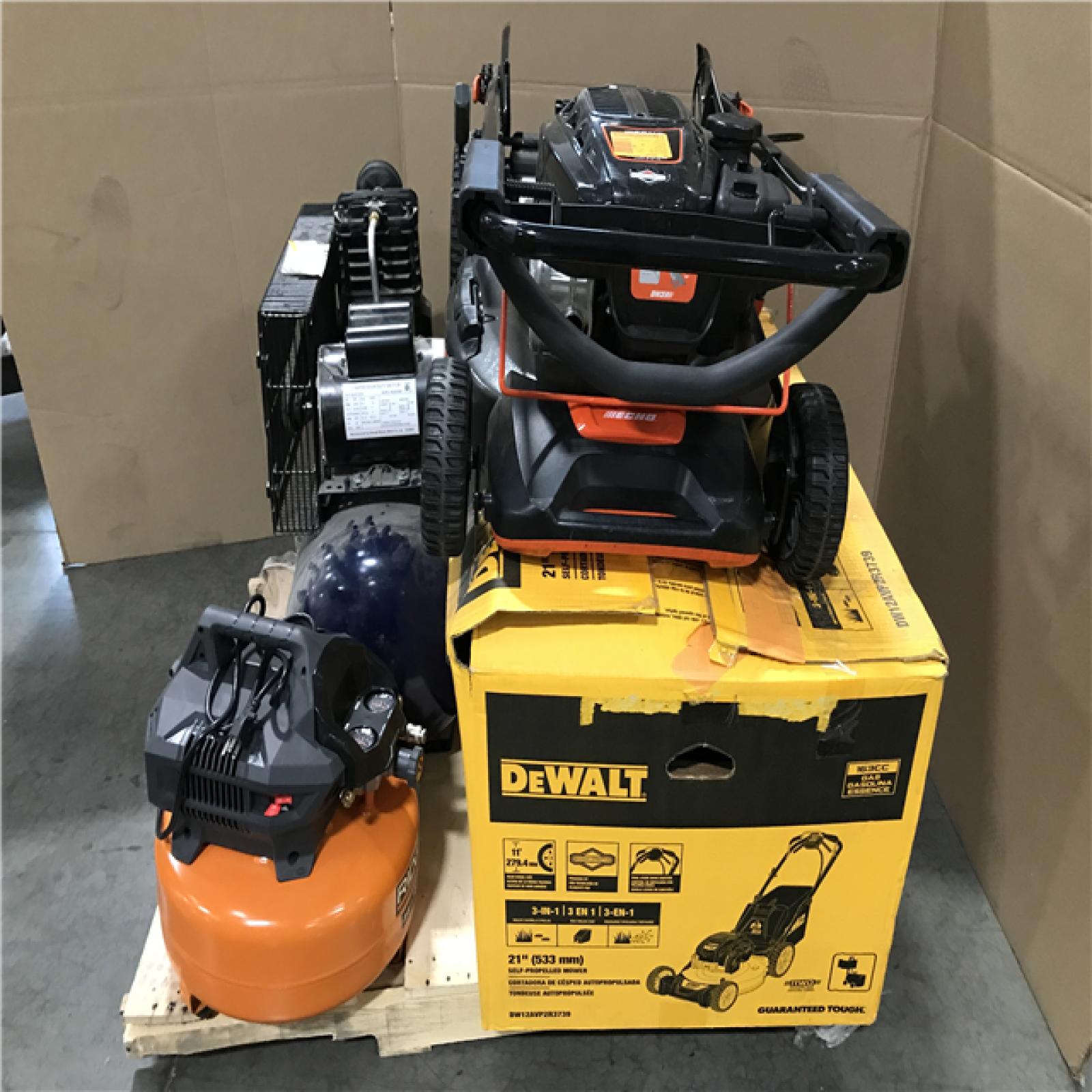 CALIFORNIA AS-IS OUTDOOR POWER EQUIPMENT