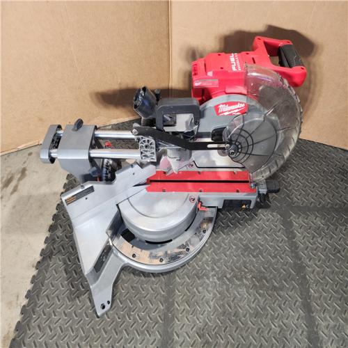 HOUSTON LOCATION - AS-IS M18 FUEL 18V Lithium-Ion Brushless Cordless 12 in. Dual Bevel Sliding Compound Miter Saw (Tool-Only)