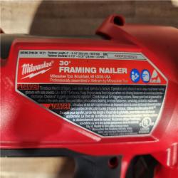HOUSTON LOCATION - AS-IS Milwaukee FUEL 3-1/2 in. 18-Volt 30-Degree Lithium-Ion Brushless Cordless Framing Nailer (Tool-Only)