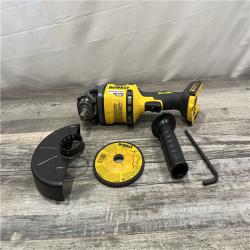 AS-IS DEWALT FLEXVOLT 60V MAX Cordless Brushless 4.5 in. to 6 in. Small Angle Grinder with Kickback Brake (Tool Only)