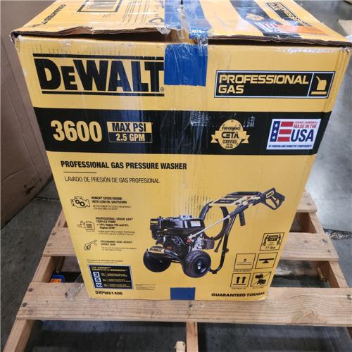 Phoenix NEW DEWALT 3600 PSI 2.5 GPM Cold Water Gas Professional Pressure Washer with HONDA GX200 Engine