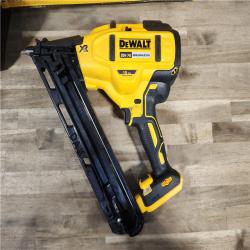HOUSTON LOCATION - AS-IS DEWALT 20V MAX XR 15 Ga. Cordless 34 Deg Nailer 20 V