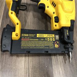 AS-IS DEWALT 20V MAX XR Lithium-Ion Electric Cordless 18-Gauge Brad Nailer (Tool Only)