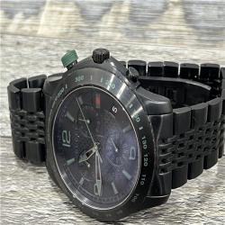 AS-IS Gucci G-Timeless Chronograph Black PVD Steel Quartz Mens Watch YA126225A