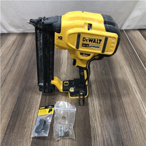 AS-IS DEWALT 20V MAX XR Lithium-Ion Electric Cordless 18-Gauge Brad Nailer (Tool Only)