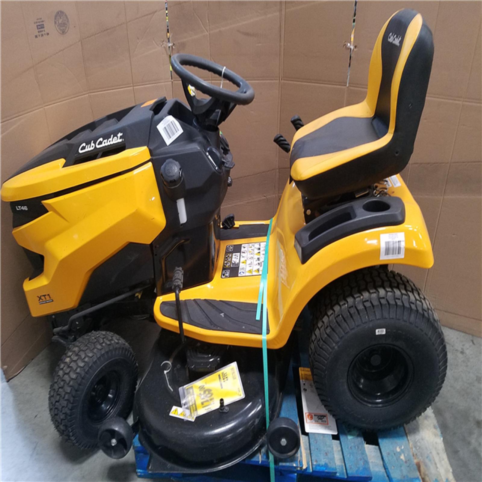 CALIFORNIA AS-IS CUB CADET RIDING MOWER