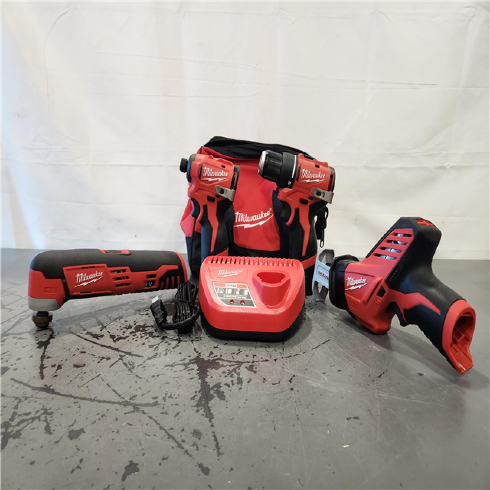 AS-IS- M12 FUEL 12V Lithium-Ion Brushless Cordless Subcompact Brushless 2-Tool Combo Kit