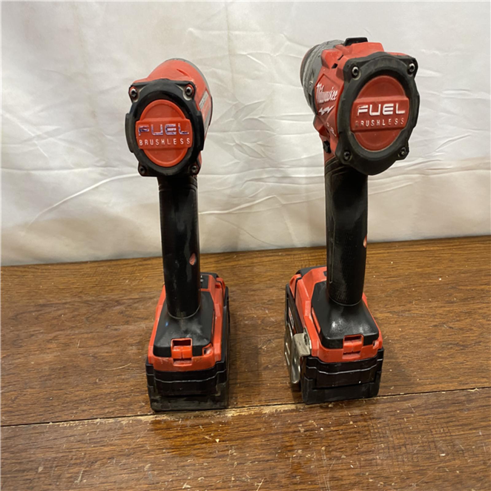 AS-IS M18 FUEL 18V Lithium-Ion Brushless Cordless Hammer Drill and Impact Driver Combo Kit (2-Tool) with 2 Batteries