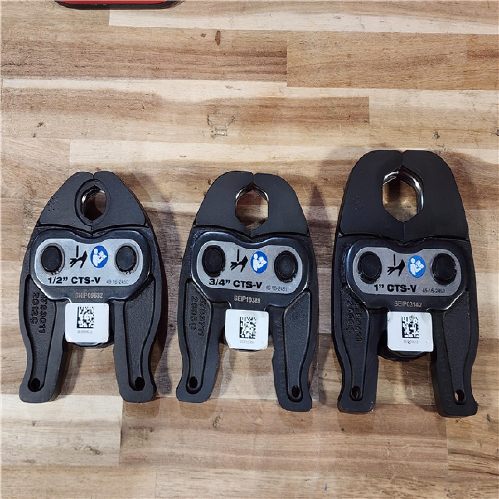 HOUSTON LOCATION - AS-IS M12 12-Volt Lithium-Ion Force Logic Cordless Press Tool Kit (3 Jaws Included) with Two Battery and Hard Case