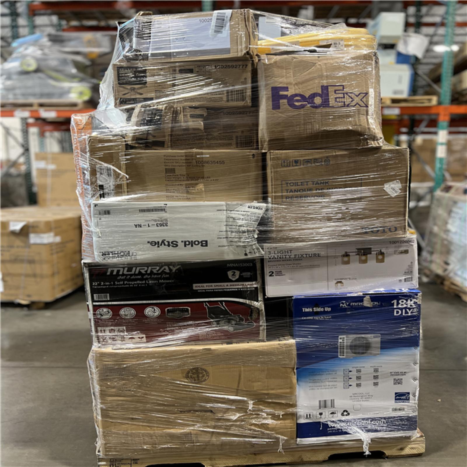 DALLAS LOCATION - AS-IS HOME IMPROVEMENT PALLET