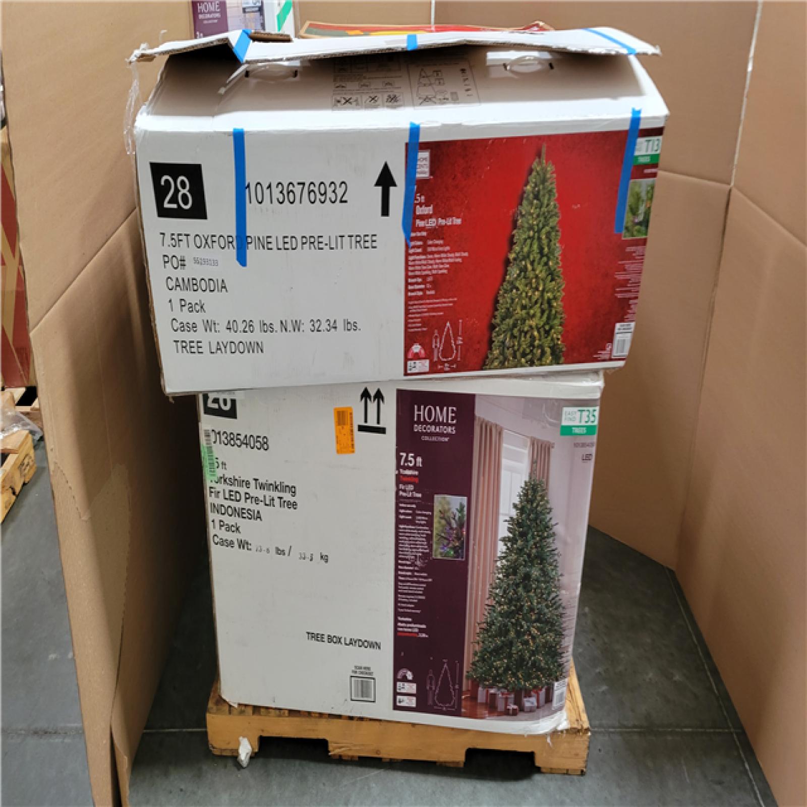 California AS-IS Holiday Pallet