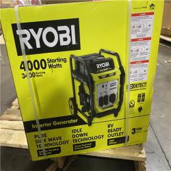 Dallas Location - NEW-  Ryobi 4000watt Inverter Generator