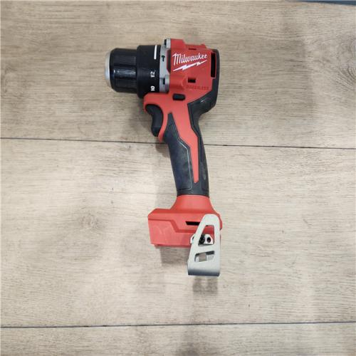 AS-IS- M18 18V Lithium-Ion Brushless Cordless 1/2 in. Compact Hammer Drill/Driver (Tool-Only)