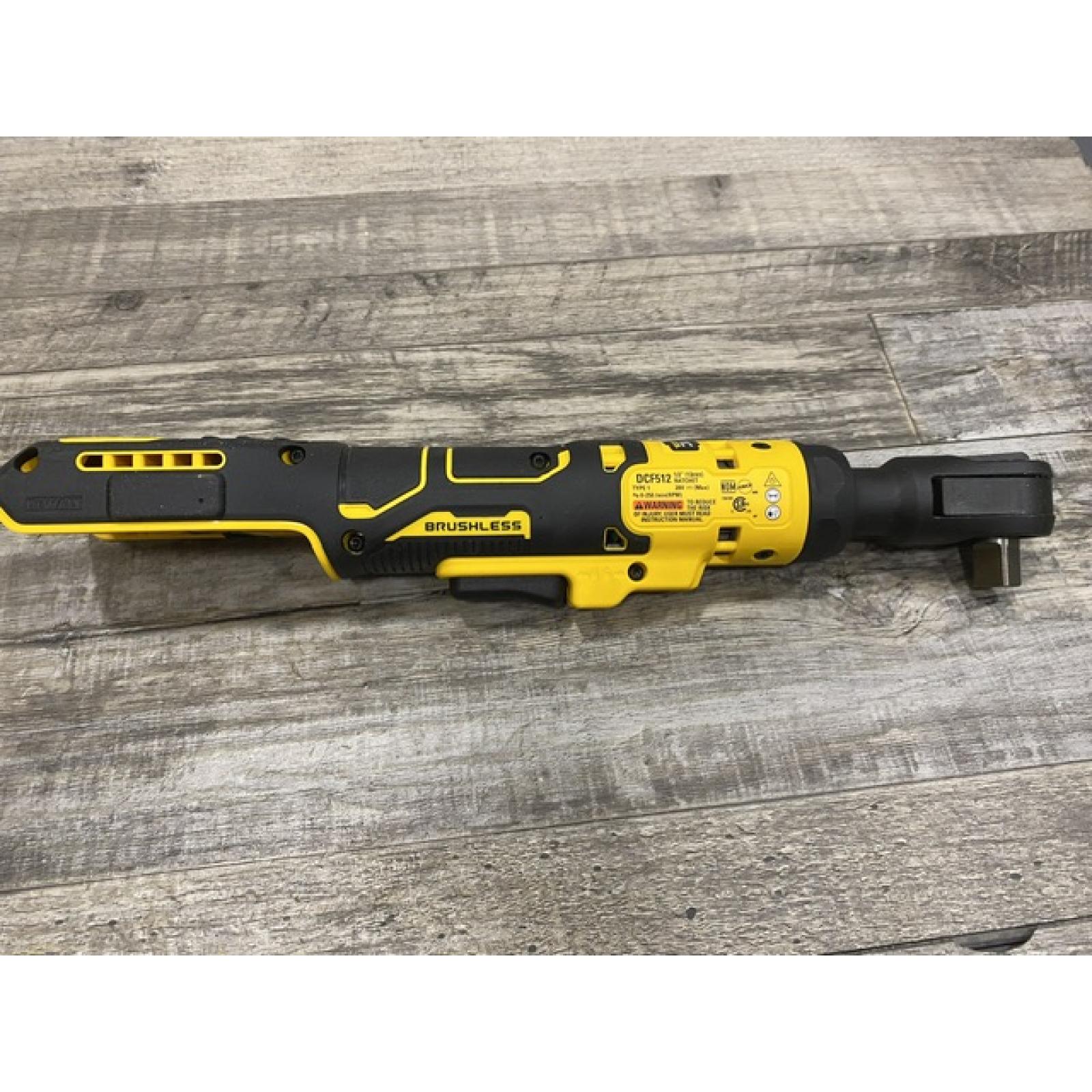 AS-IS DEWALT ATOMIC 20V MAX Cordless 1/2 in. Ratchet (Tool Only)