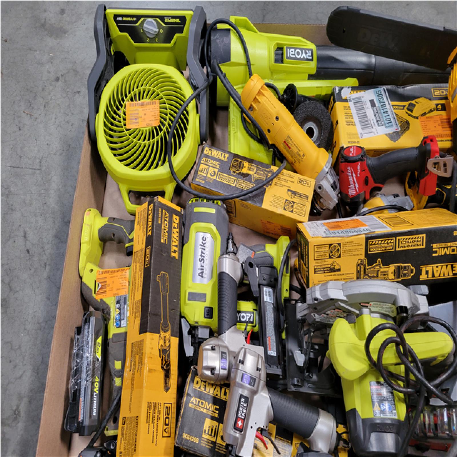 CALIFORNIA AS-IS TOOL PALLET