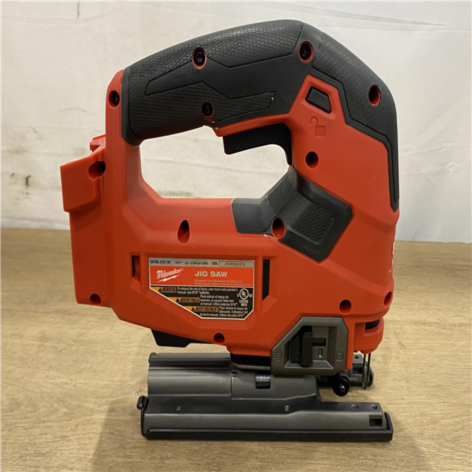 AS-IS Milwaukee FUEL 18V Lithium-Ion Brushless Cordless Jig Saw (Tool-Only)