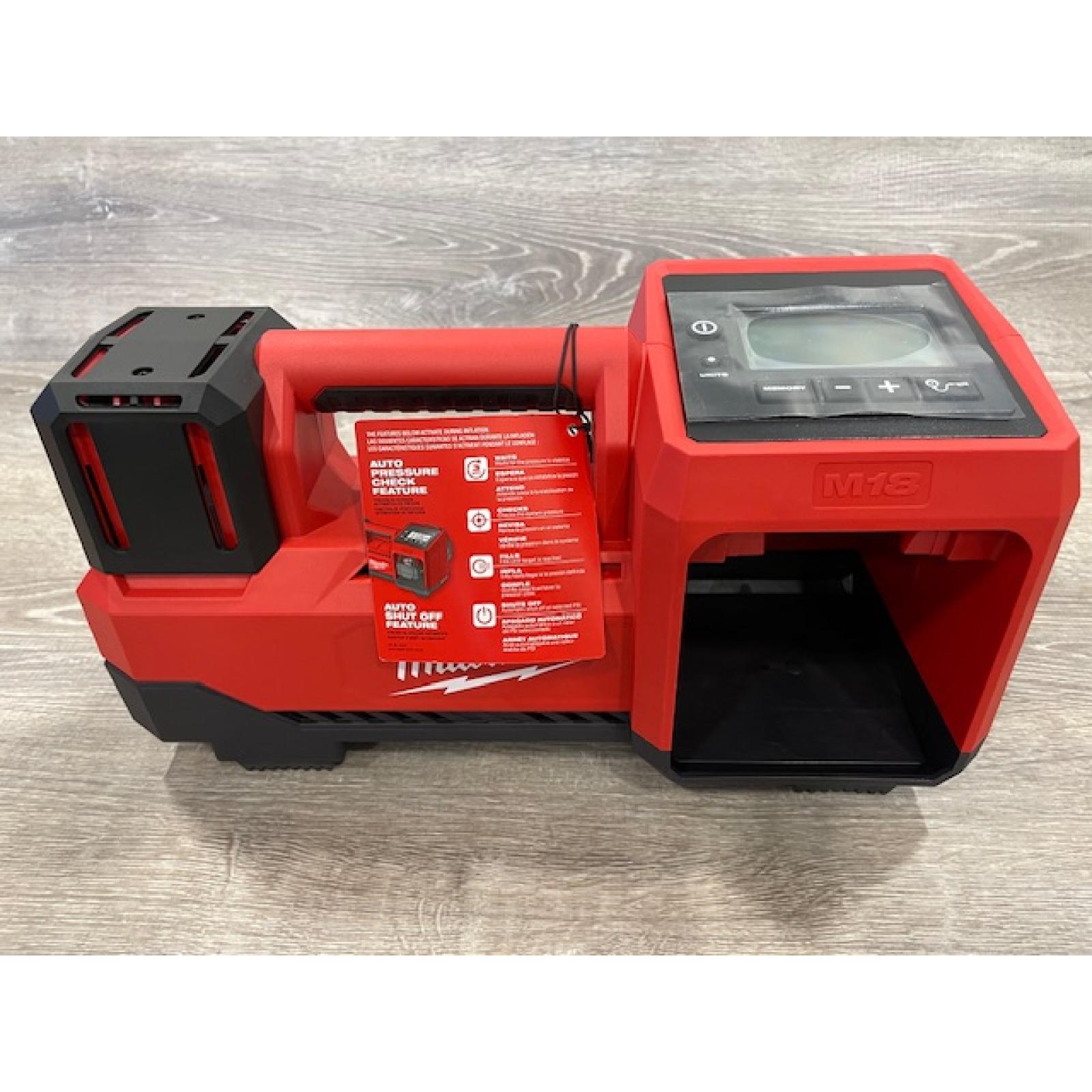 AS-IS Milwaukee 18-Volt Lithium-Ion Cordless Electric Portable Inflator (Tool-Only)