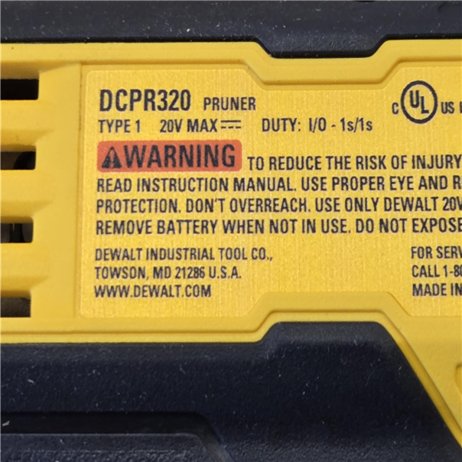 AS-IS DEWALT 20V MAX Cordless Plastic Tubing Cutter (Tool Only)