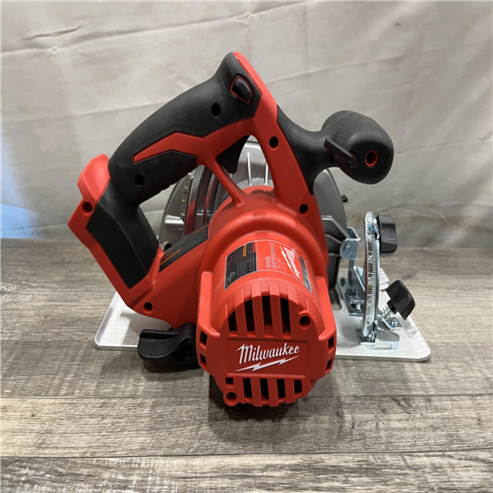 AS-IS Milwaukee 18V Lithium-Ion Cordless 6-1/2 in. Circular Saw (Tool-Only)