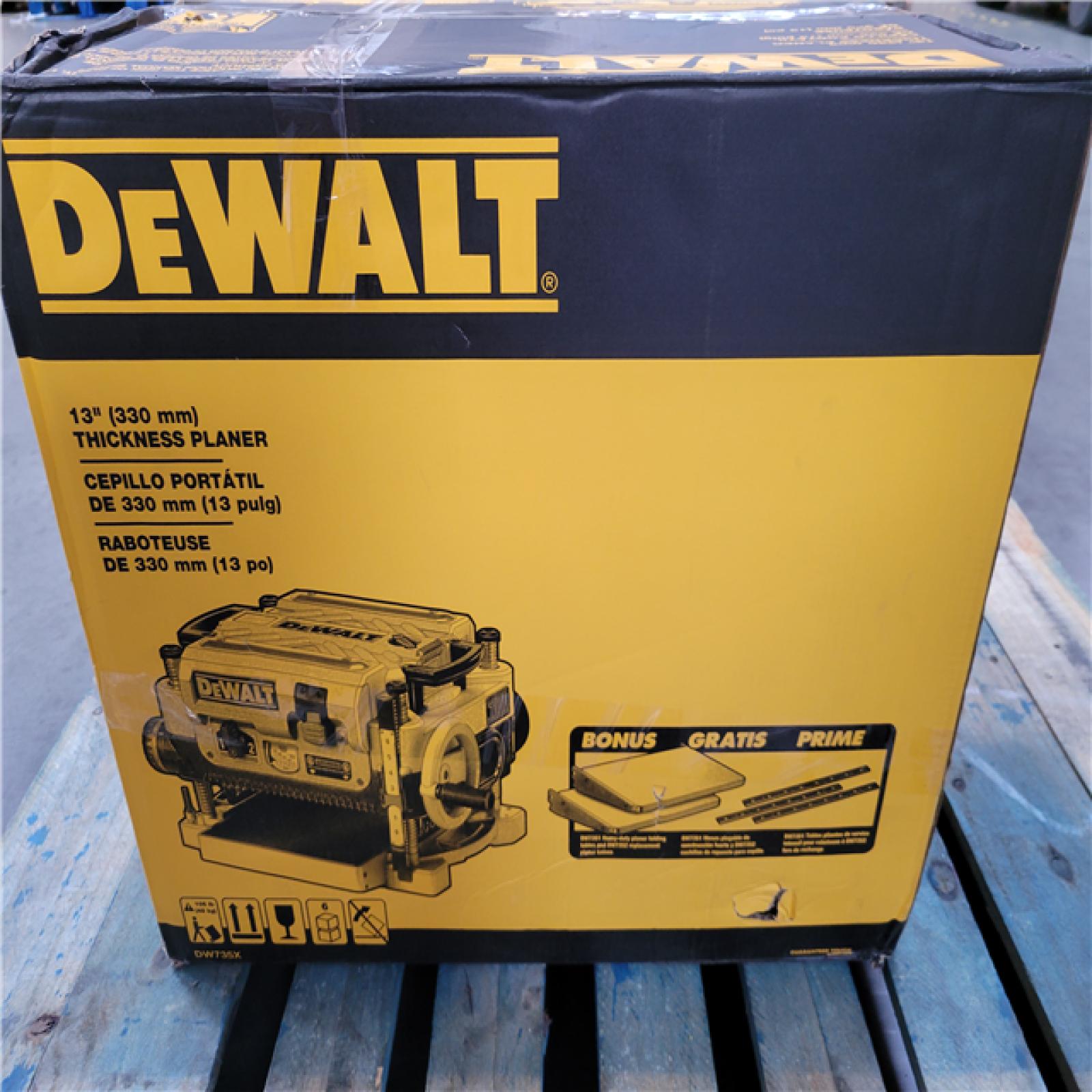 CALIFORNIA AS-IS DEWALT 13 (330mm) THICKNESS PLANER